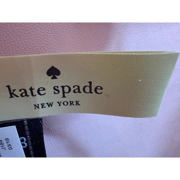 Kate Spade Hayes Large Satchel | Structured Leather Handbag | Classic Work Tote - Picture 8 of 11